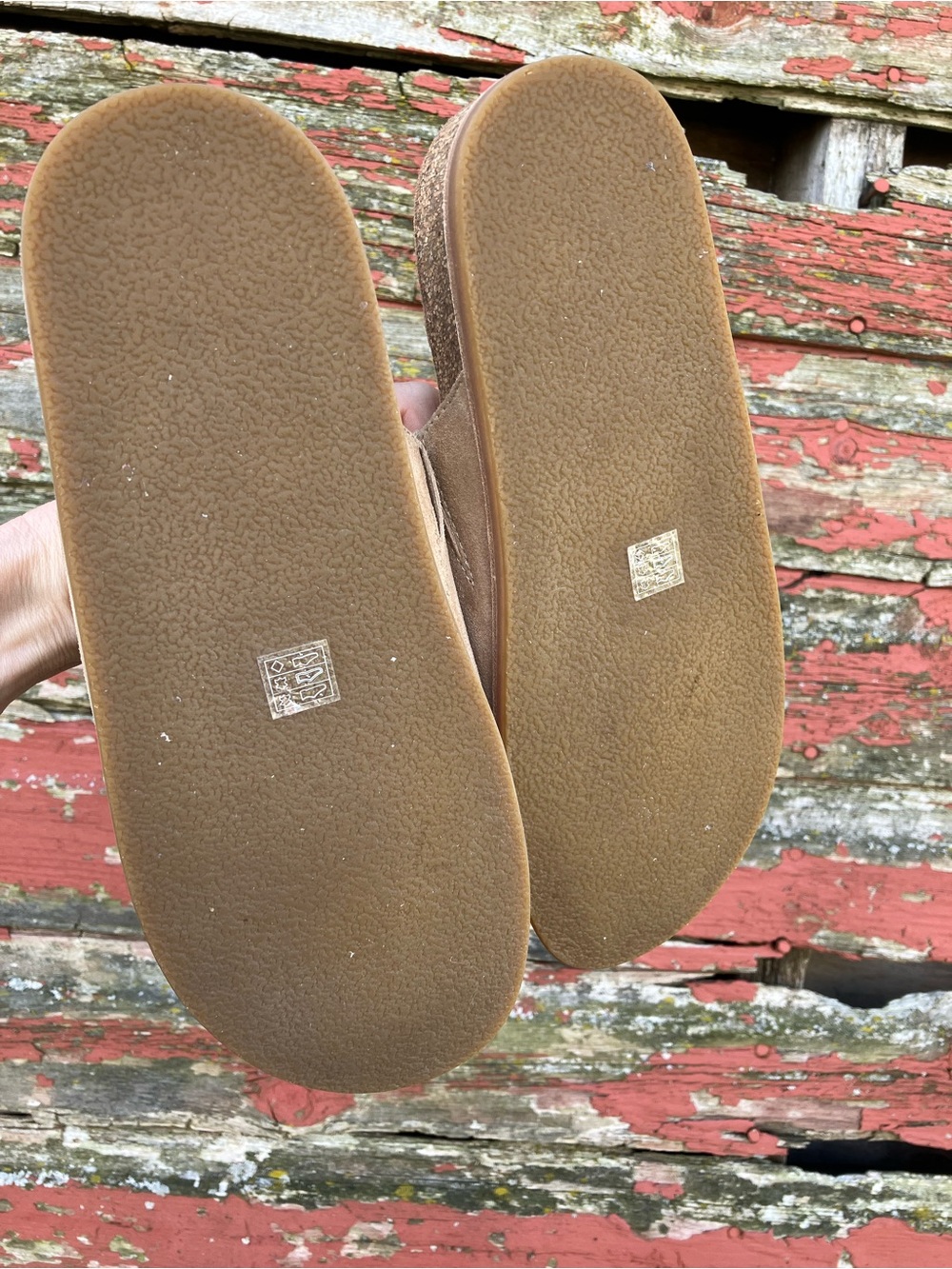Eileen Fisher Bios Ecru Tan Suede Slip-On Mule Clogs 8 - Picture 12 of 15